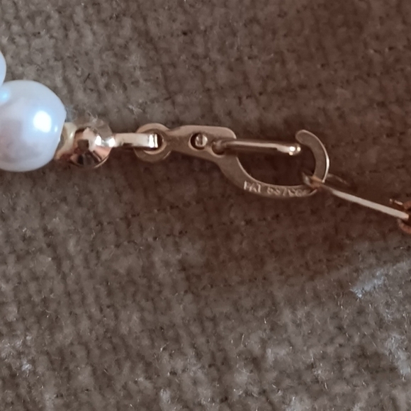 Faux Pearl Multi Strand Long Necklace - Picture 7 of 8